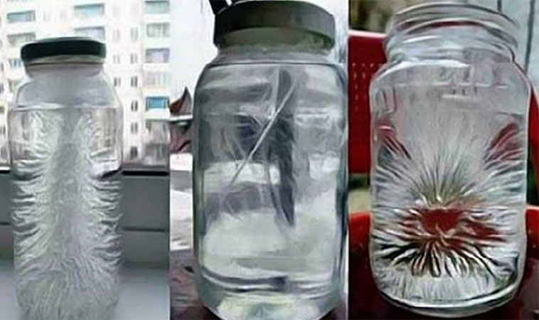 Un pahar cu apă, sare și oțet poate detecta energia negativă din casă